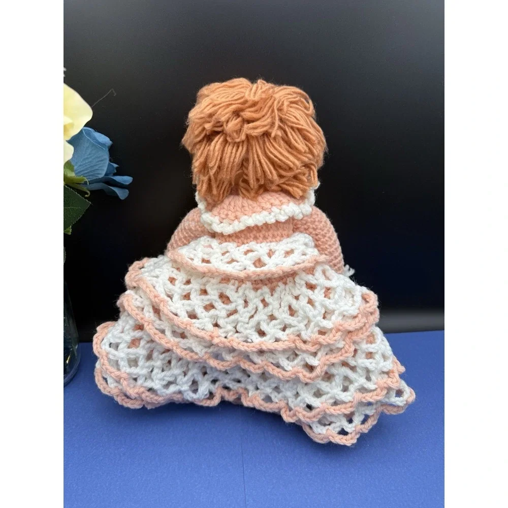 Vintage Strawberry‎ Shortcake Doll Toy Crochet Hand Knitted 12